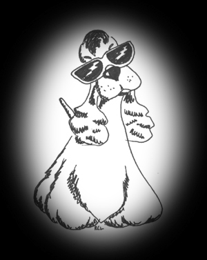 UNE START AVEC DES LUNETTE